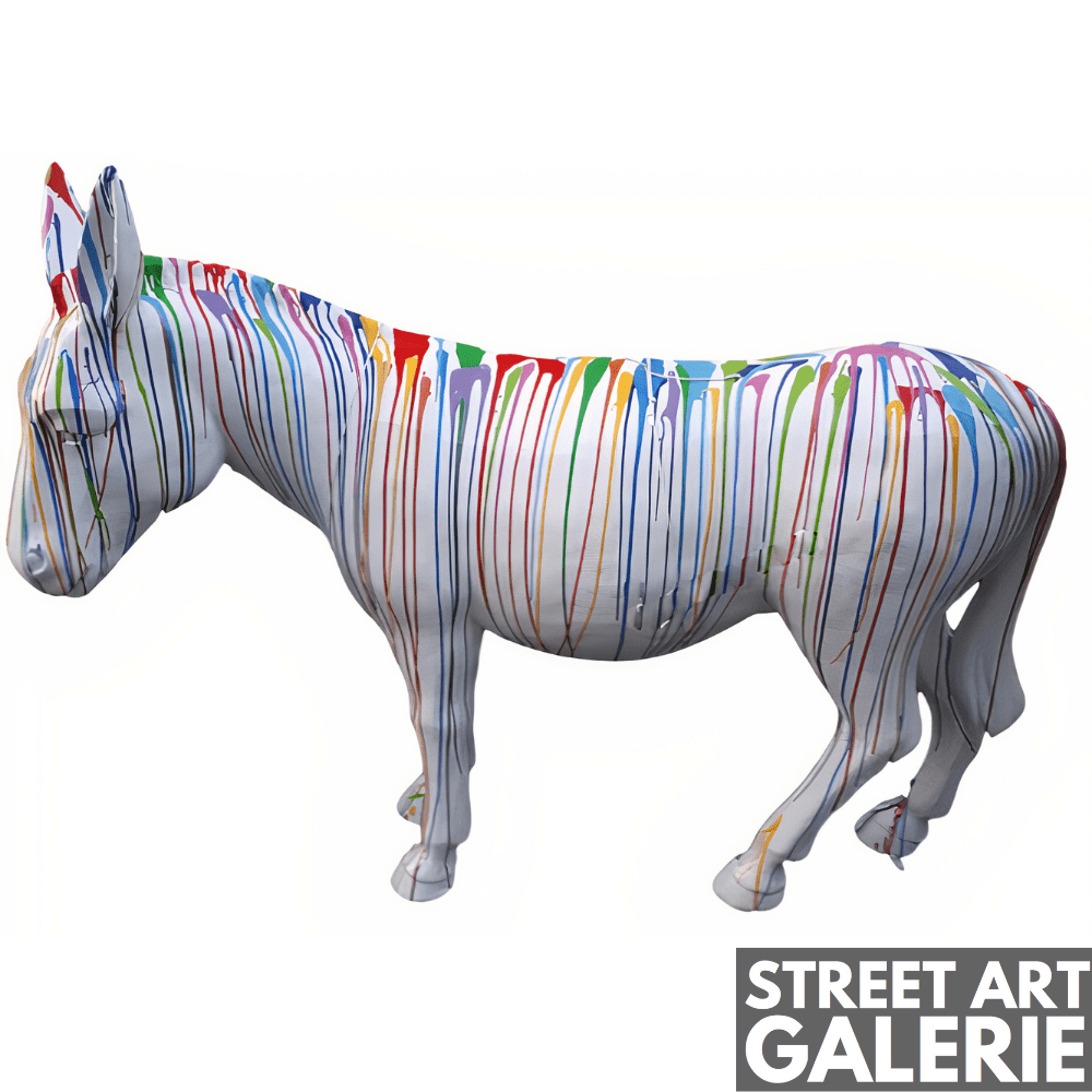 Sculpture Ane Coloré