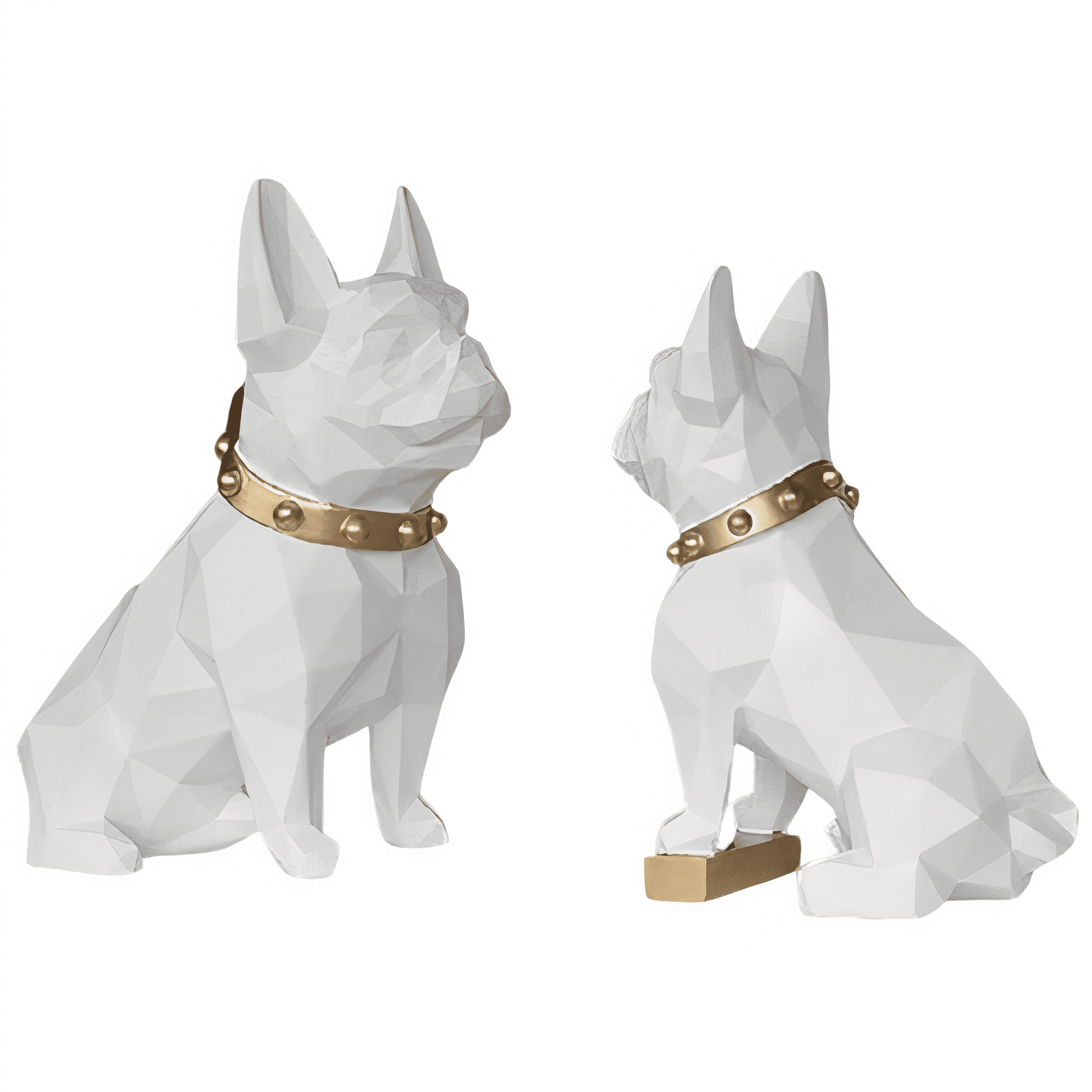 Statue Chien Bouledogue