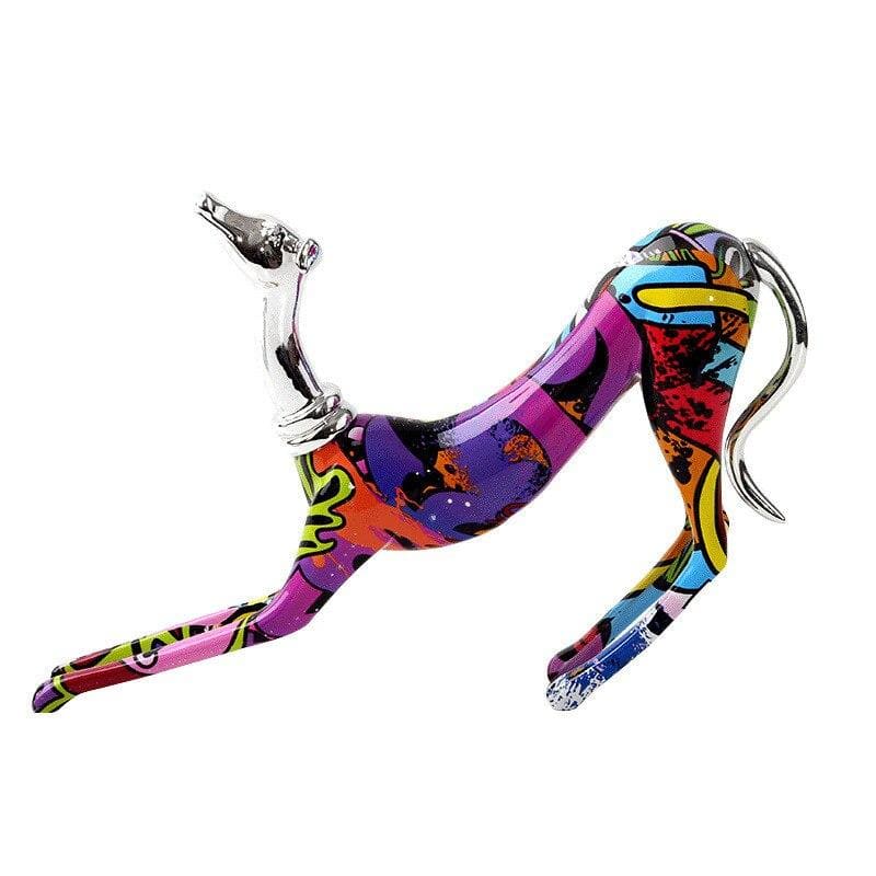 Statue Chien Lévrier