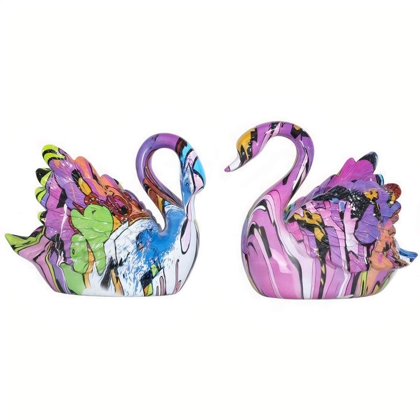 Statue Couple de Cygne