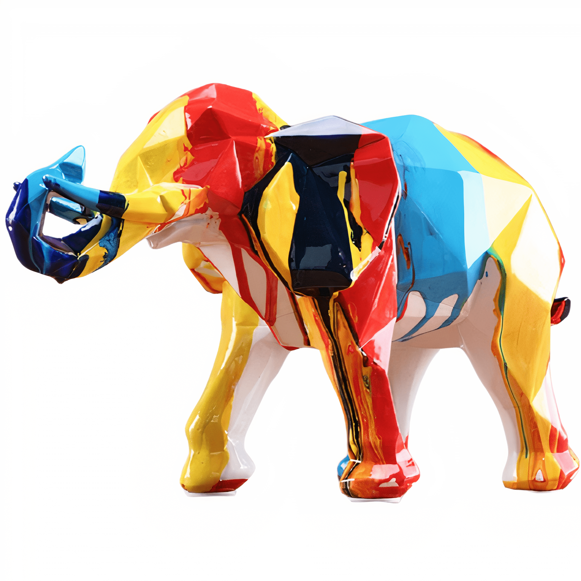 Statue Elephant Couleur