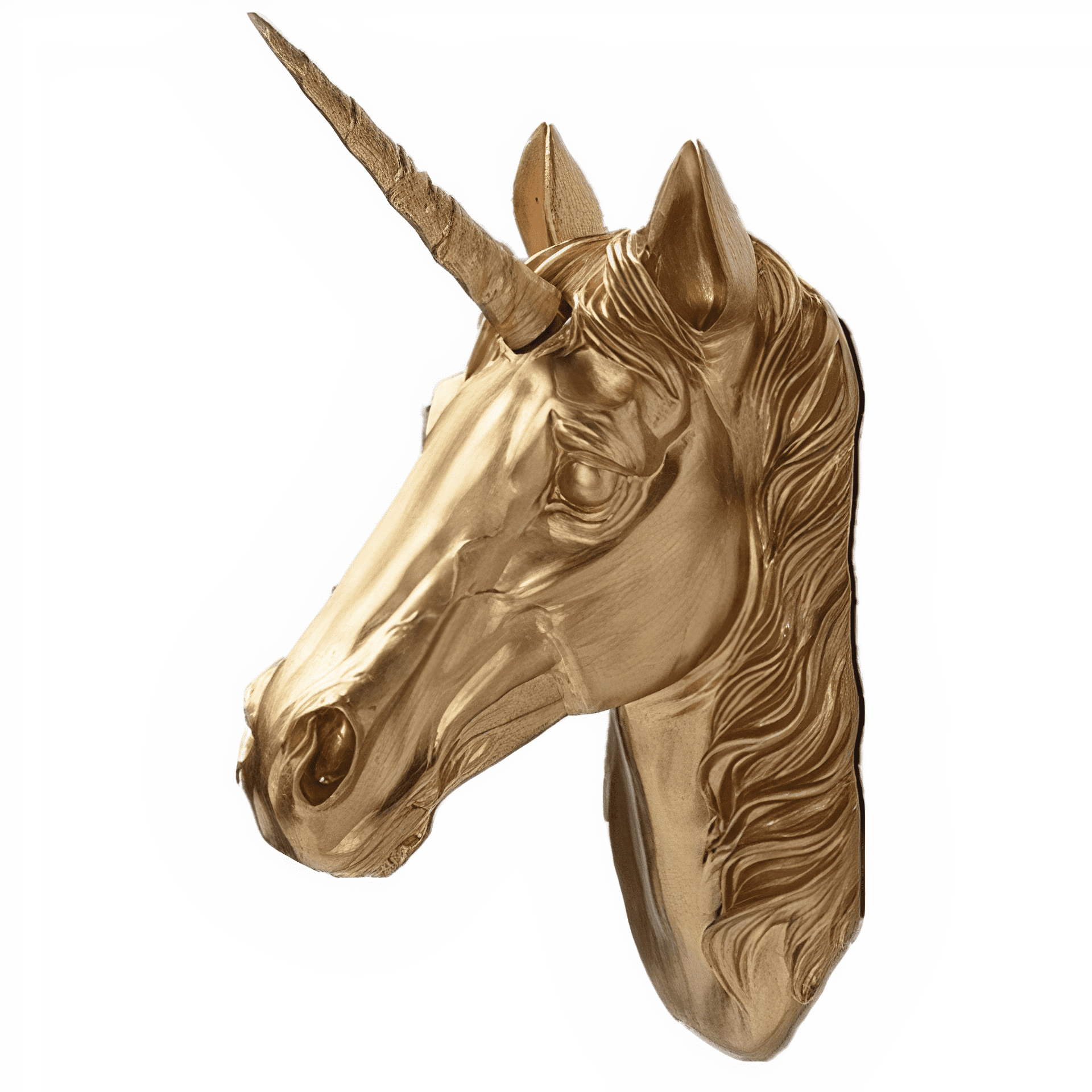 Statue Licorne Murale