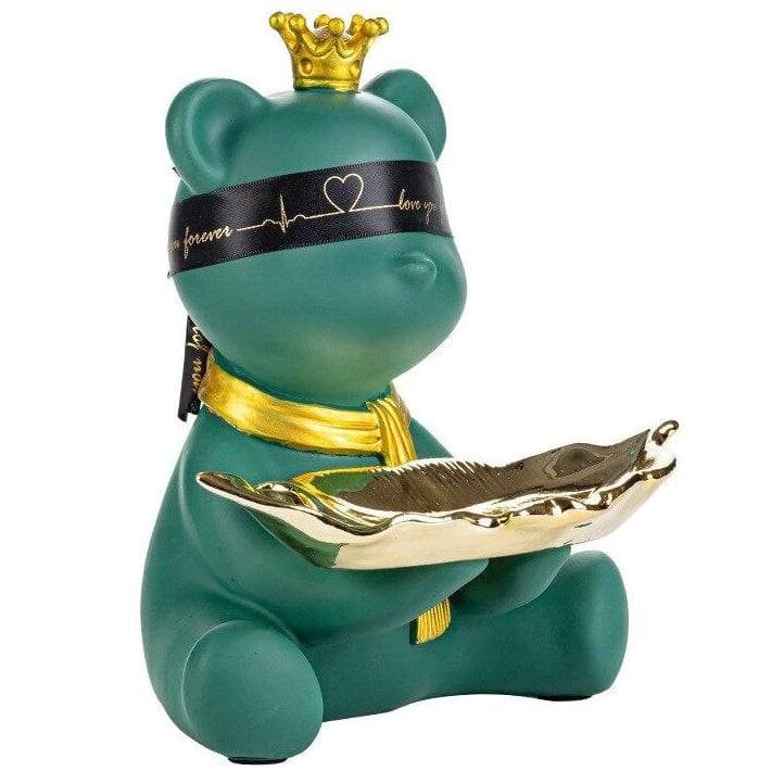 Statue Ours Avec Plateau