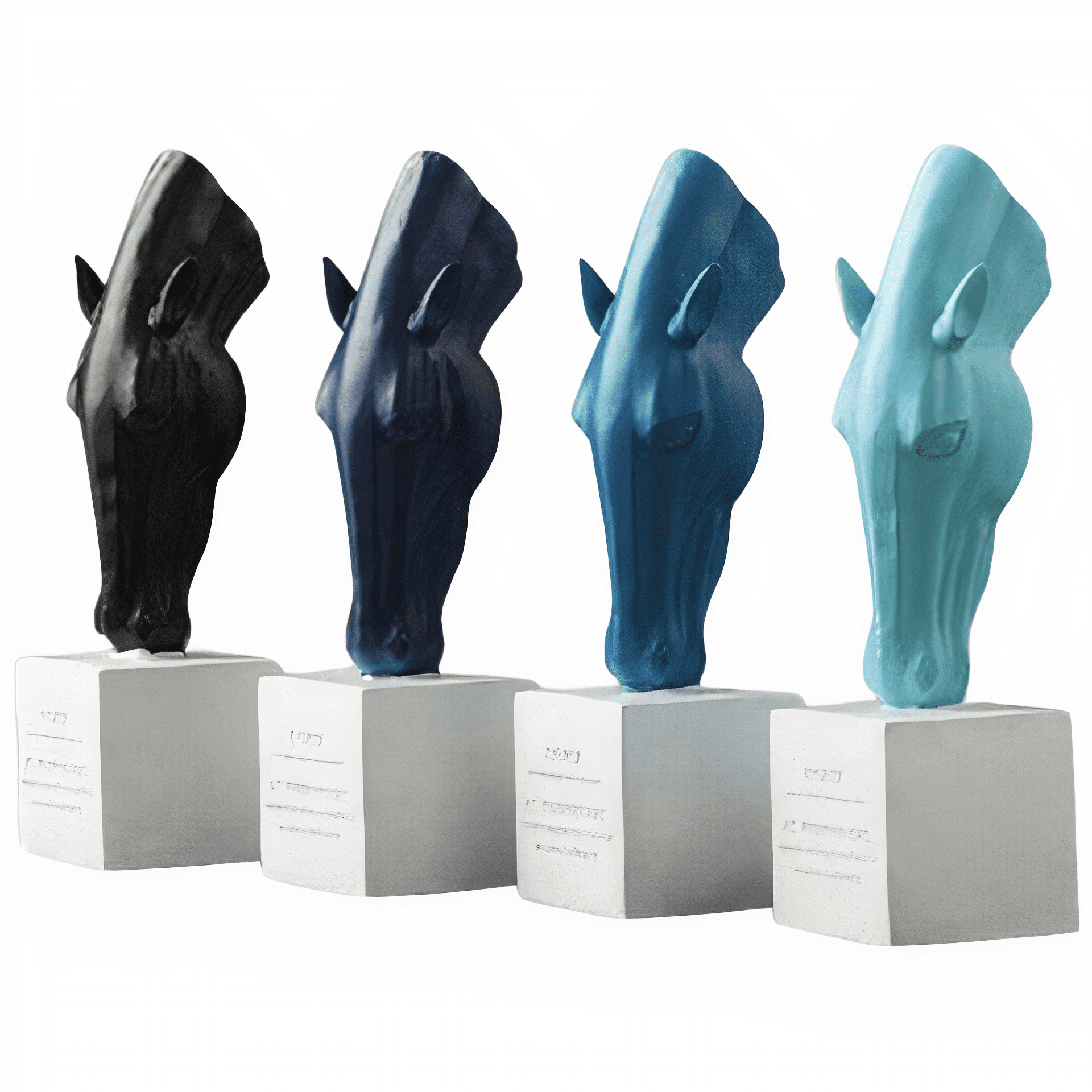 Statue Tête de Cheval