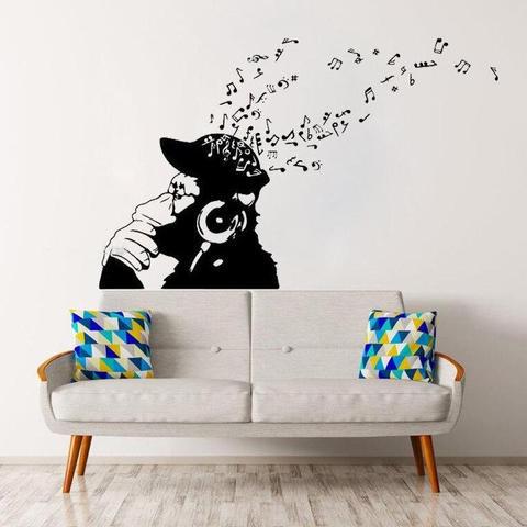 Sticker Singe Musique