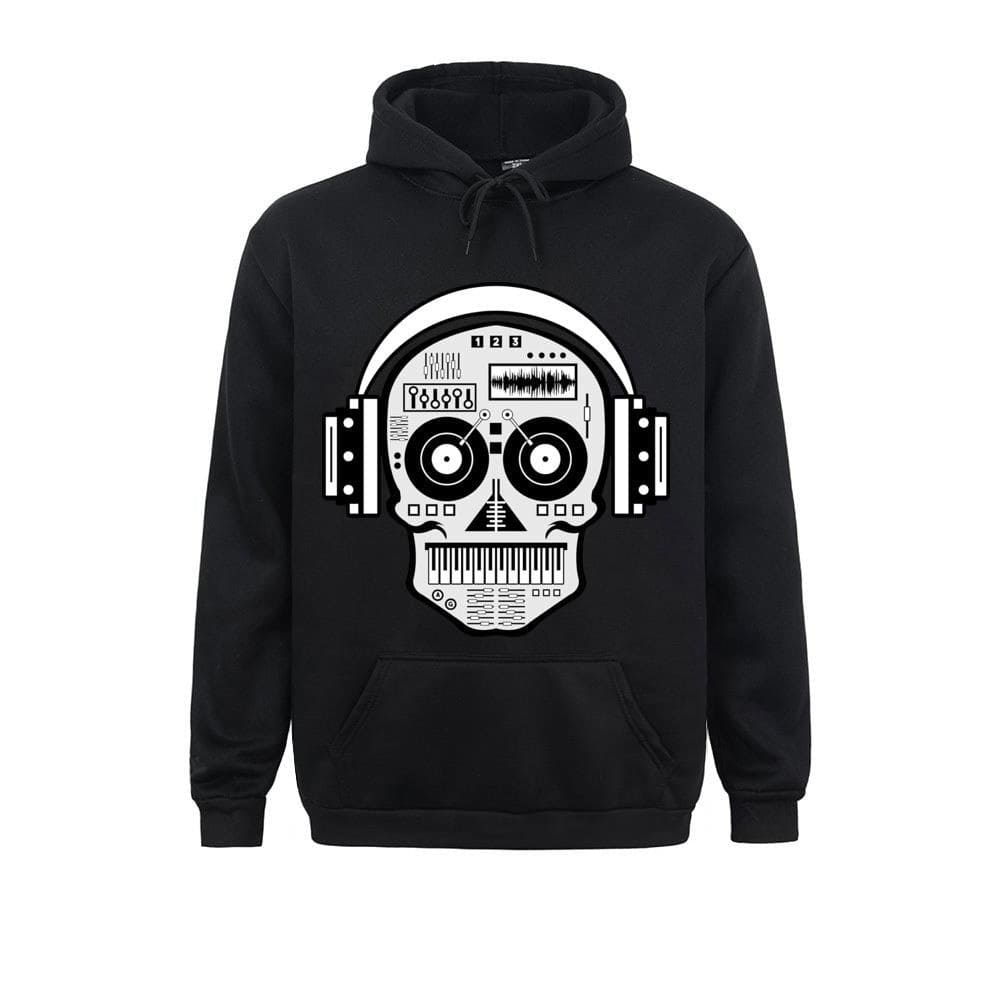 Sweat Tête de Mort DJ