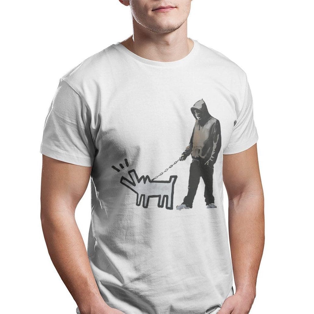 T-Shirt Banksy Chien
