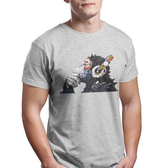 T-Shirt Banksy Singe Homme