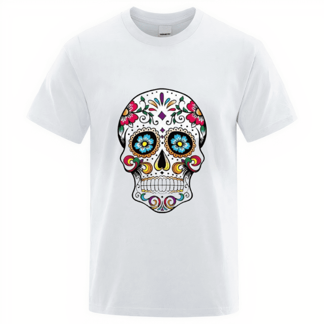 T-Shirt Tête de Mort Mexicaine