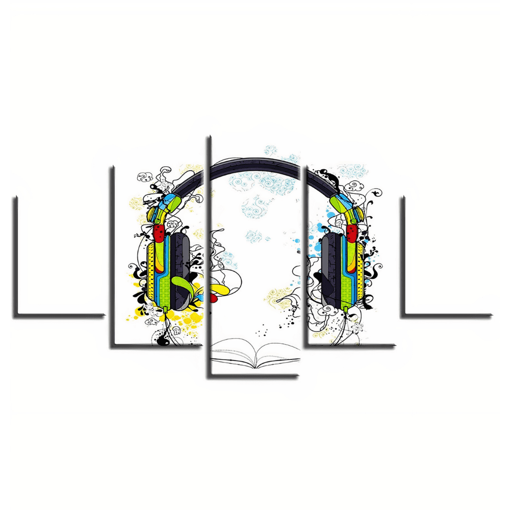 Tableau 5 Pièces Casque