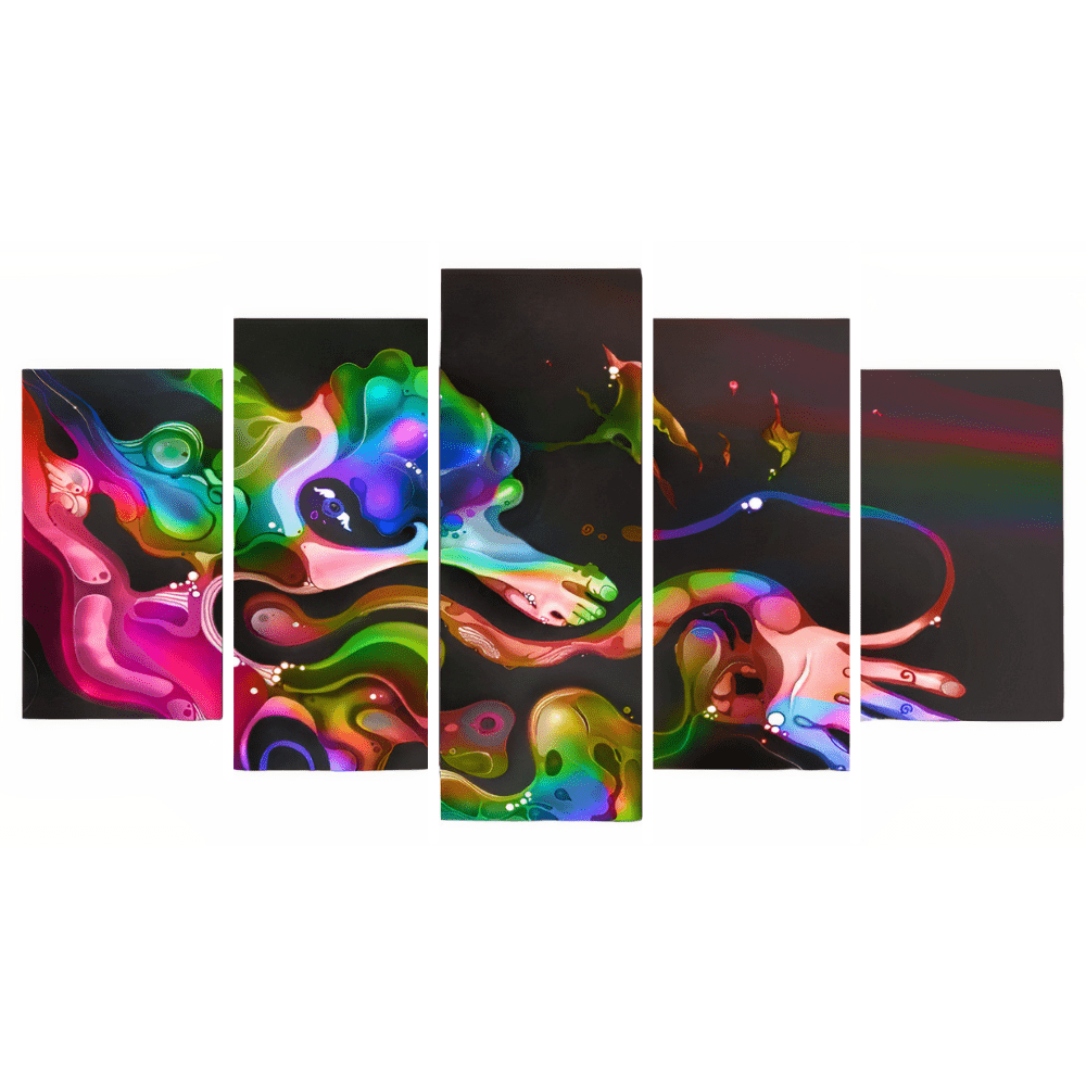 Tableau Couleur Abstrait