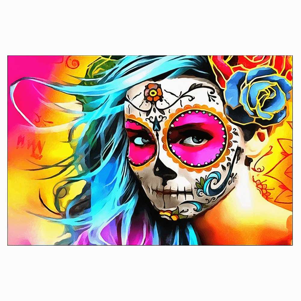 Tableau Femme Couleur