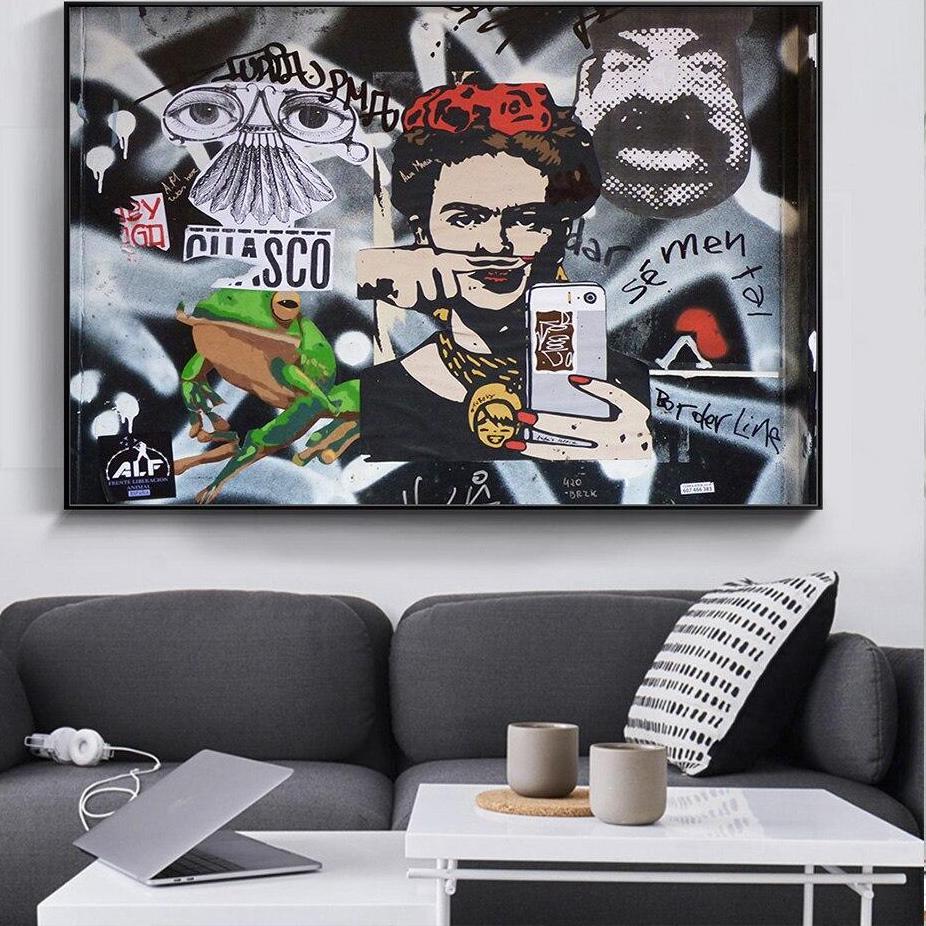 Toile Frida Kahlo