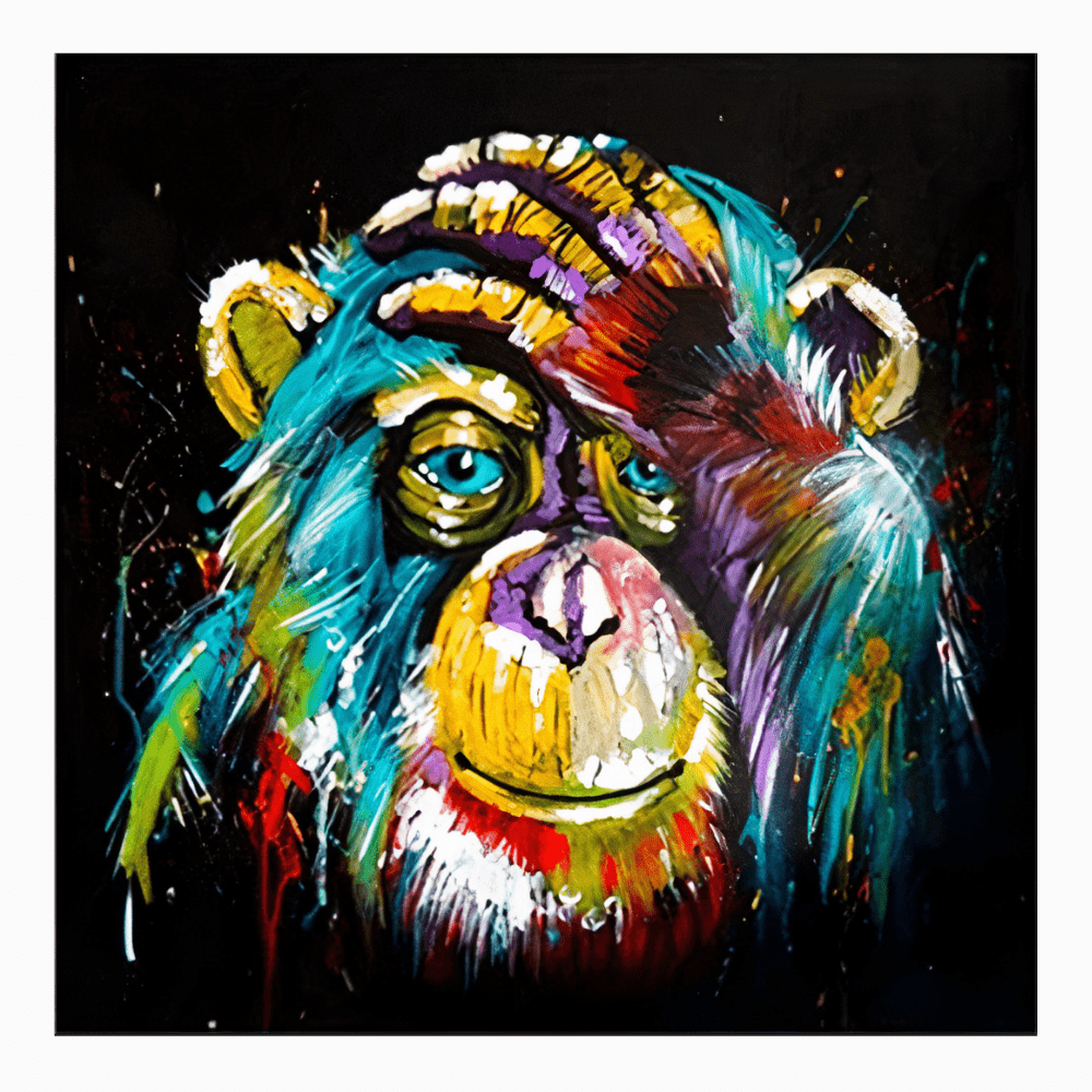 Tableau Singe Penseur