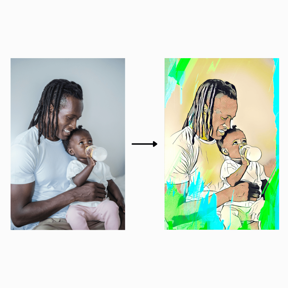 Tableau Street Art Personnalisé