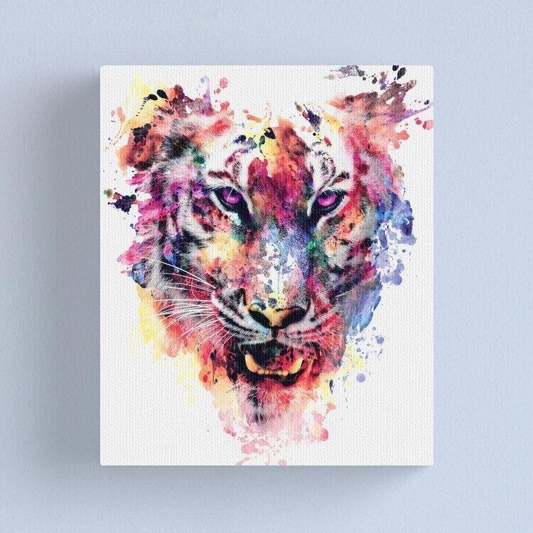 Tableau Tête de Tigre