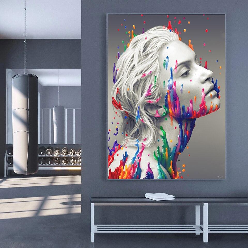 Tableau Visage Femme