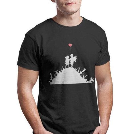 Tee Shirt Banksy Guerre