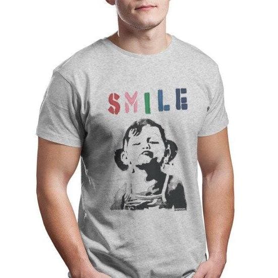 Tee Shirt Banksy Smile