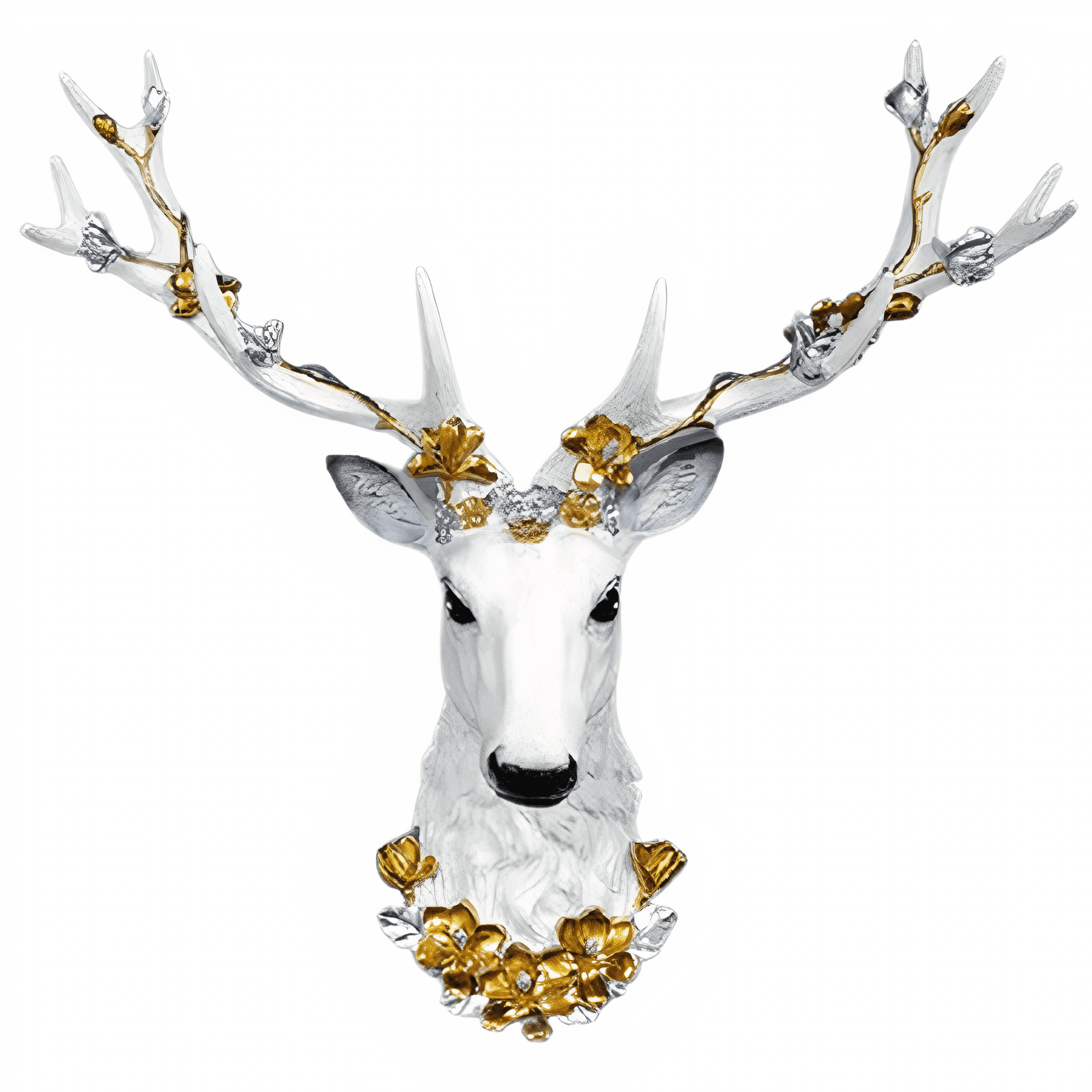 Tête de Cerf Murale