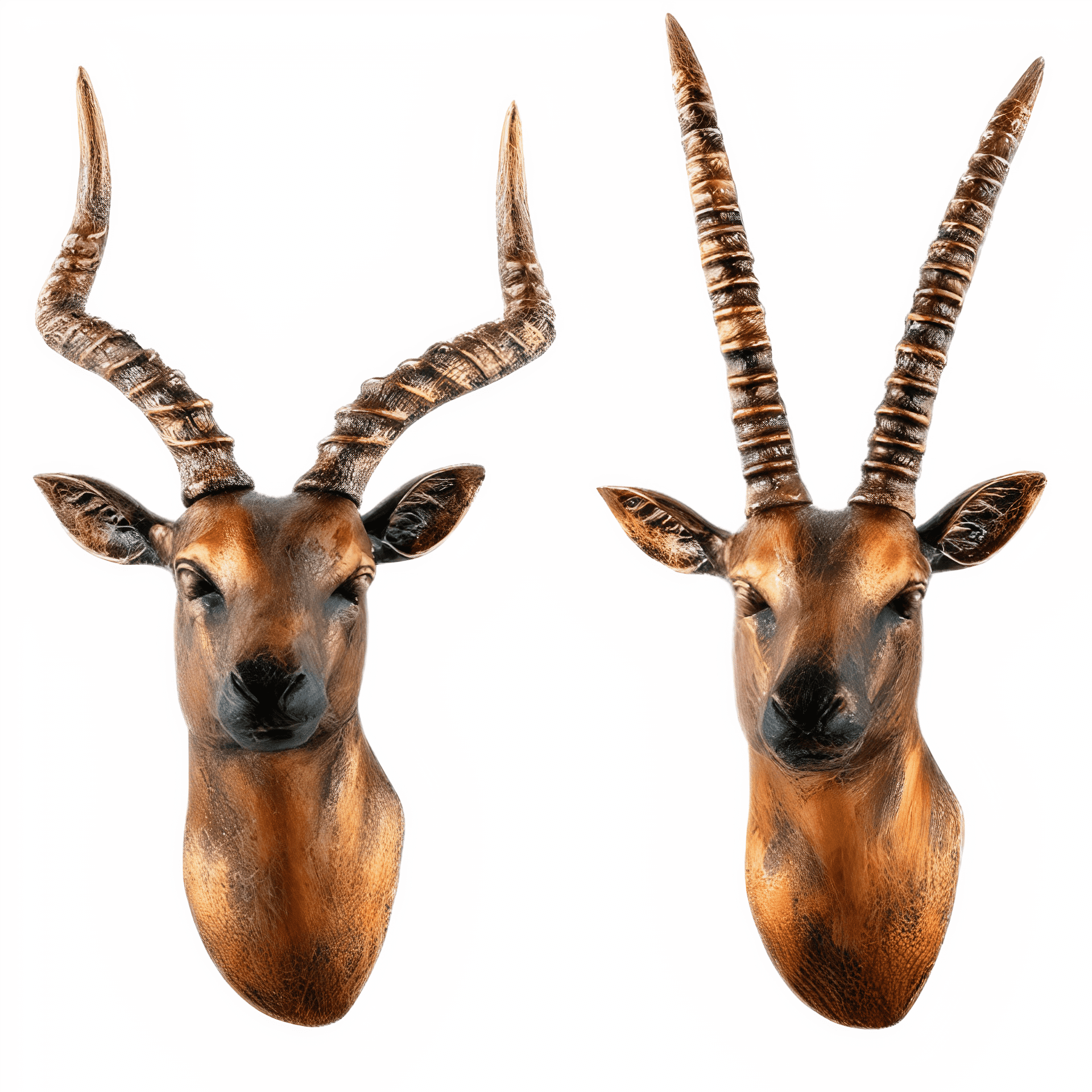 Tête de Cerf Trophée de Chasse