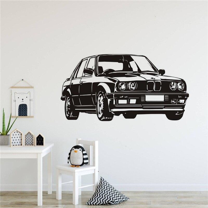 Stickers voiture BMW - Décoration murale - Stickers muraux auto