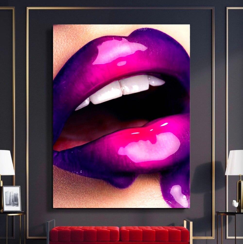 Tableau Lèvre Rose