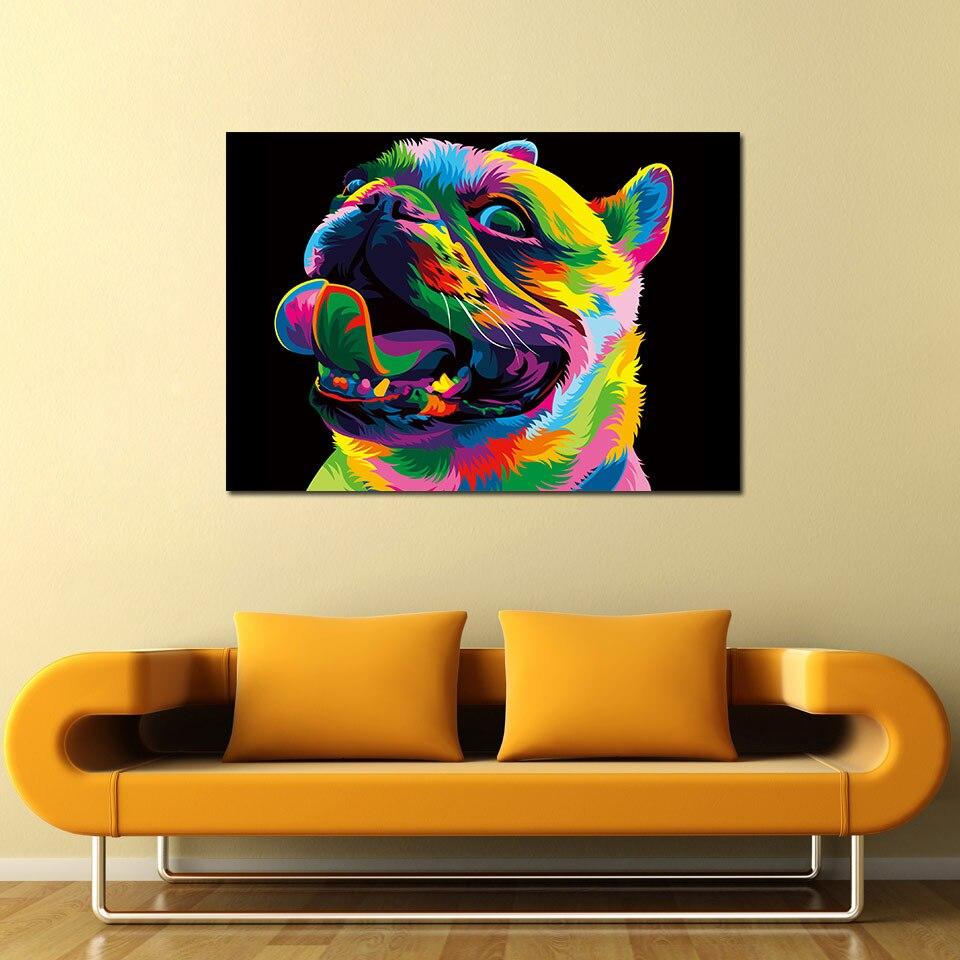 Toile Bouledogue Anglais