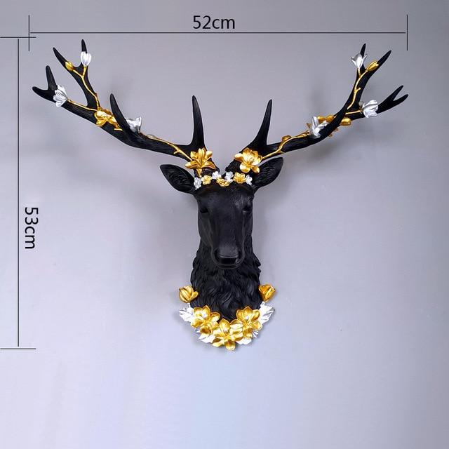 Tête de Cerf Murale