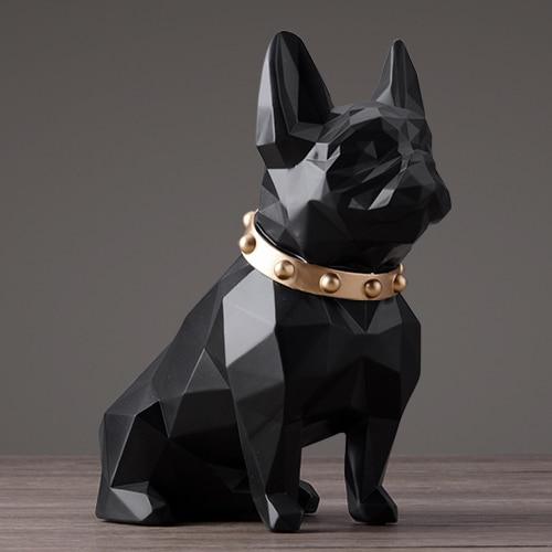 Statue Chien Noir