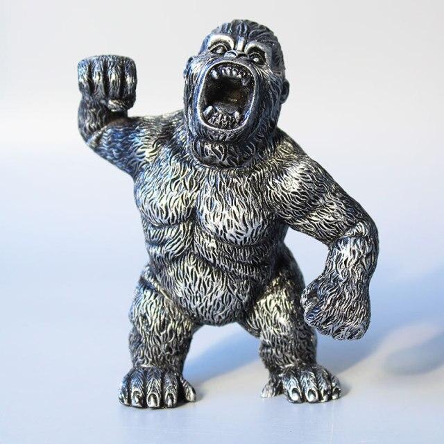 Statue King Kong Gris