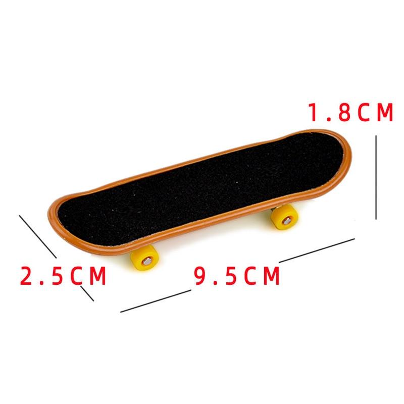 Mini Skate Doigt, 16 Pièces Skateboard à Doigts,Mini Planche à