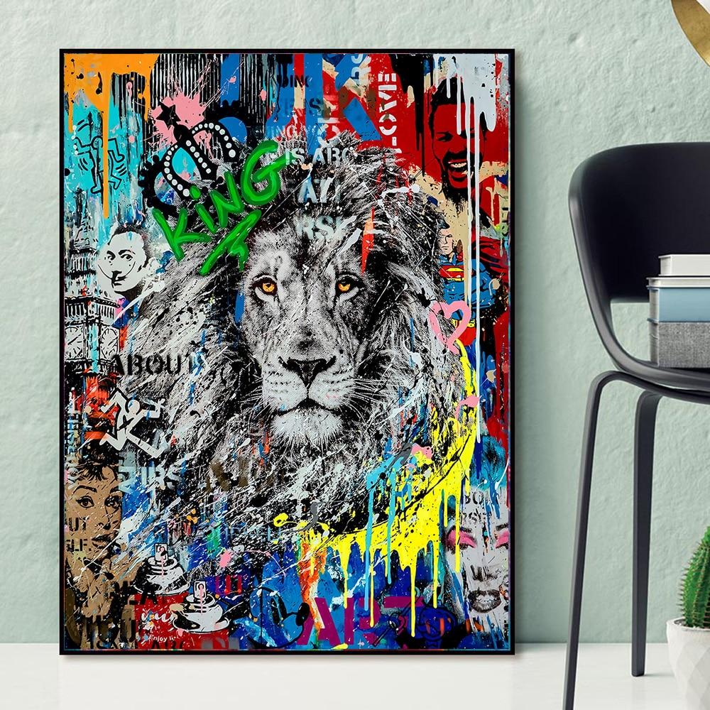 Affiche deco graffiti style - 60x40cm - made in France | Leroy Merlin Affiche deco graffiti style - 60x40cm - made in France | Leroy Merlin