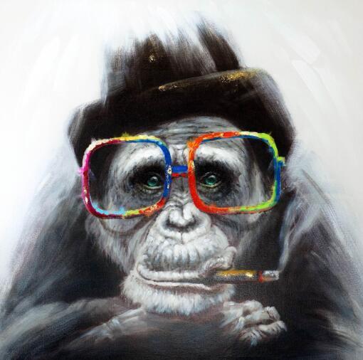 Poster Singe qui Fume