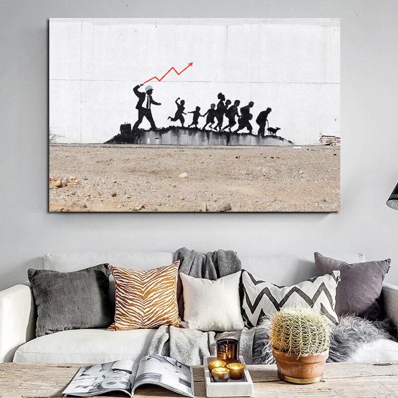 Tableau Banksy The Whip