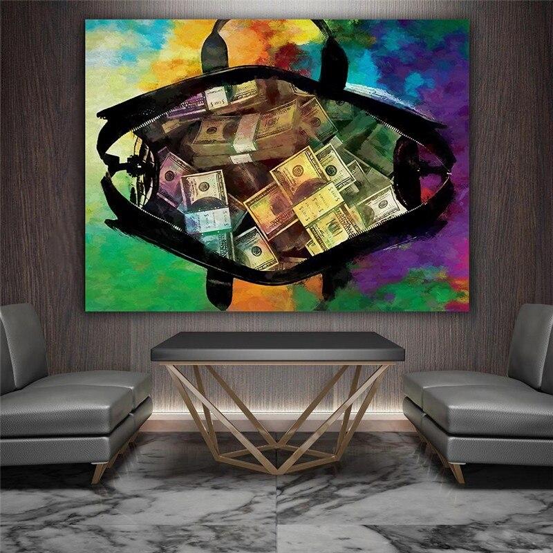 Street Art Tableau Argent