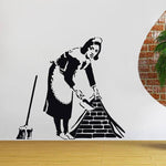 Sticker Banksy Femme de Ménage