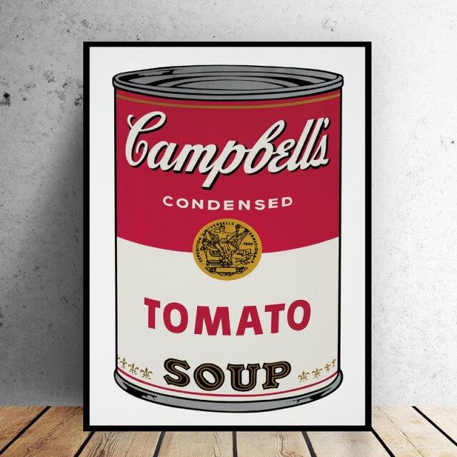 Toile Campbell's Tomato Soup