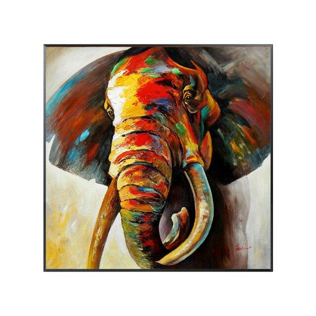 Toile Tête d'éléphant