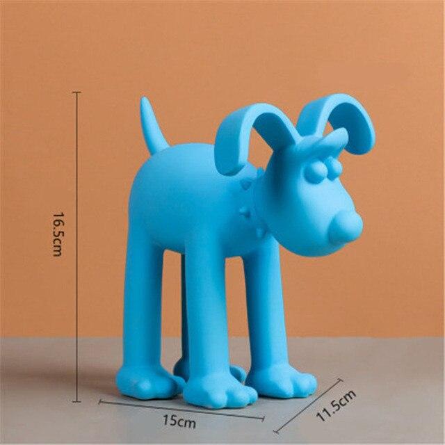 Statue Gromit Bleue