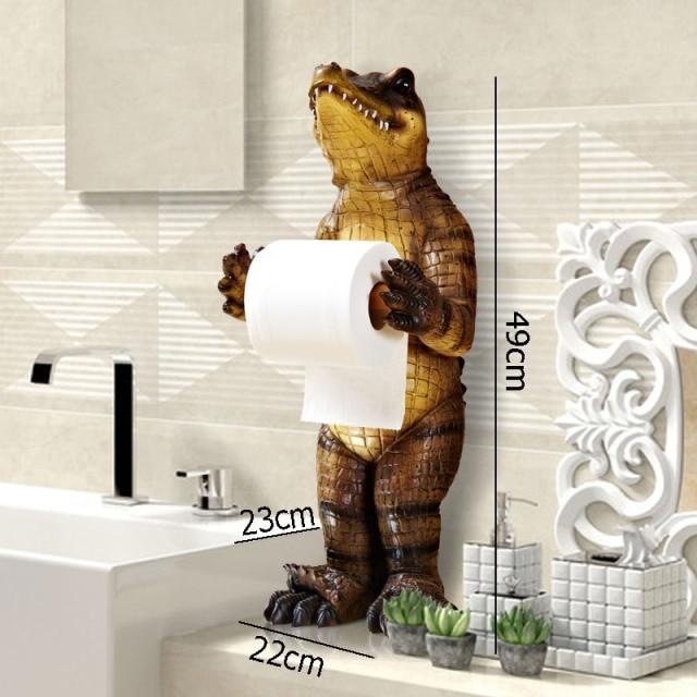 Porte Papier WC Crocodile