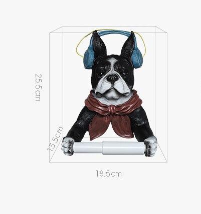 Porte Papier WC Chien Musique