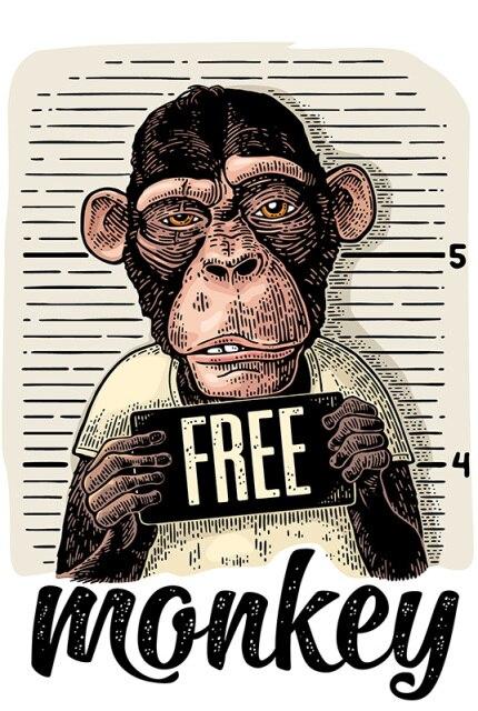 Toile Singe Gangster