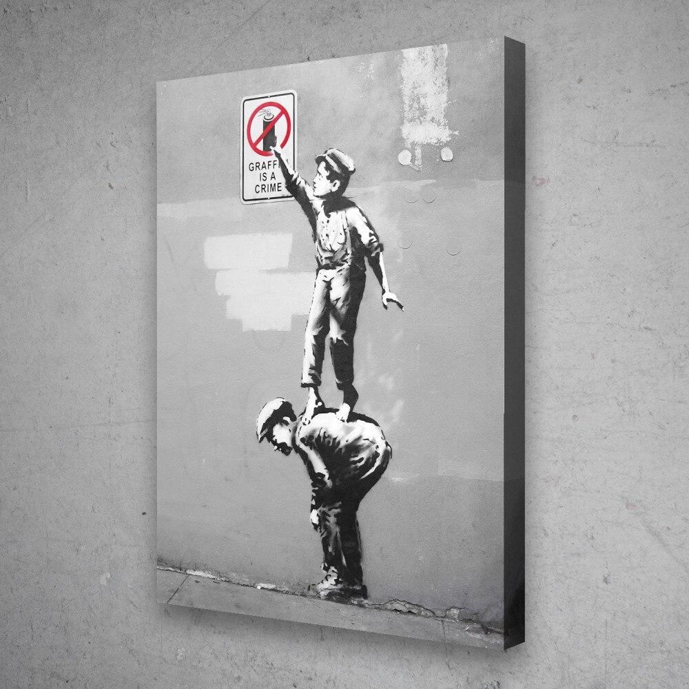 Banksy Graffiti Is A Crime