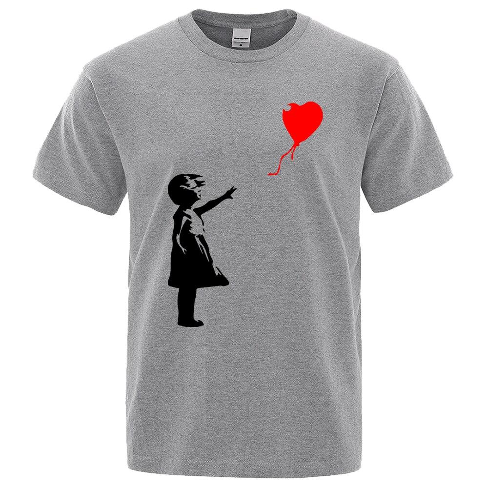 Tee Shirt Banksy Fille Ballon