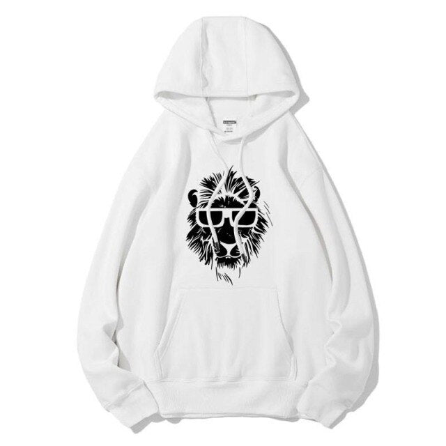 Sweat à Capuche Lion