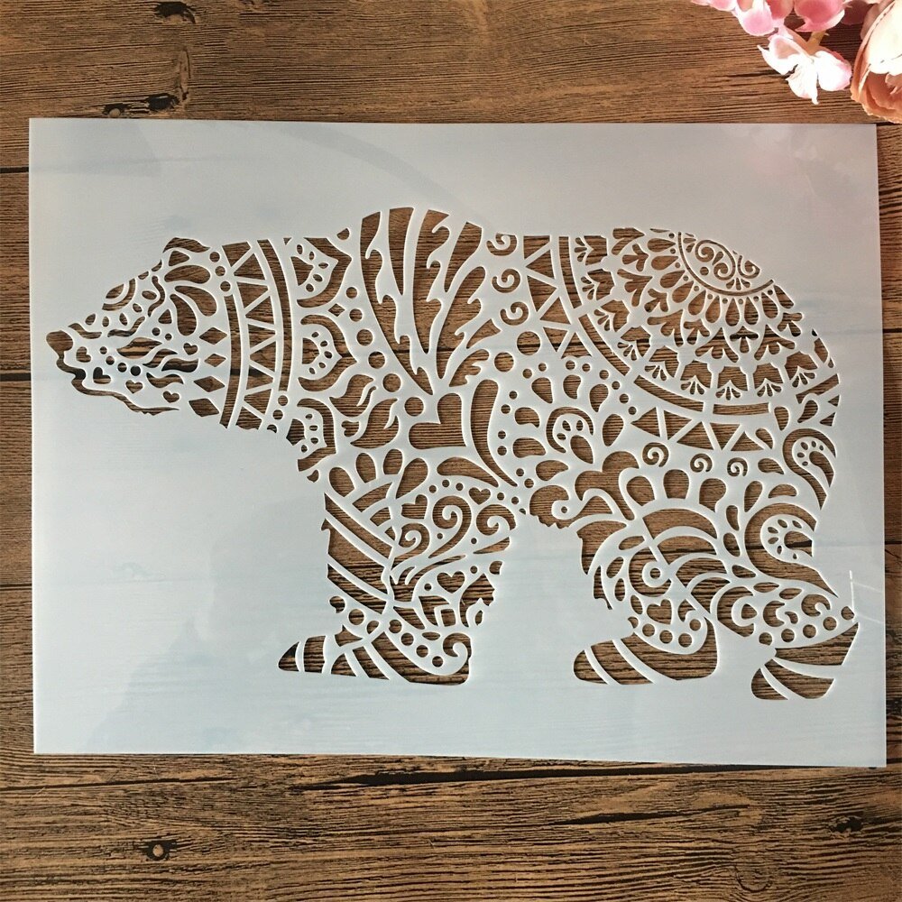 Pochoir Ours Polaire