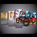 Street Art Graffiti Vélo