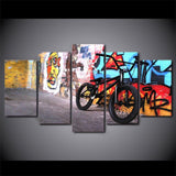 Street Art Graffiti Vélo