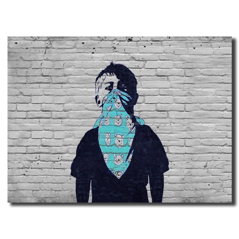 Street Art Banksy Garçon